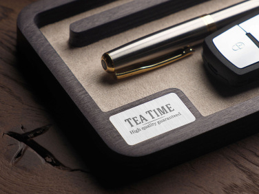 Logotrade promotional giveaway image of: Wooden desk organiser 1818121