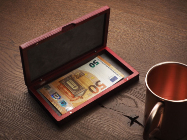 Logo trade corporate gift photo of: Wooden bill box 1816121