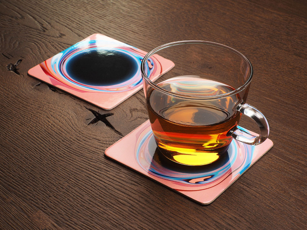 Logotrade advertising product picture of: Printed paper coaster 1839117