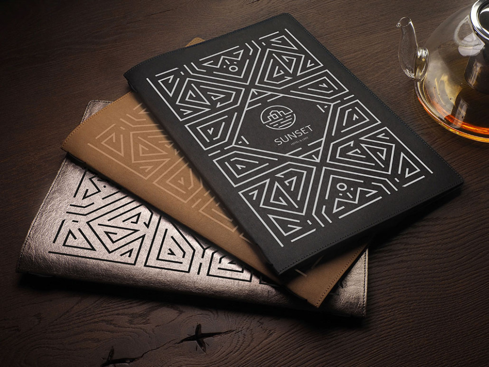 Logotrade promotional giveaway image of: Menu cover Ambiente 1178302