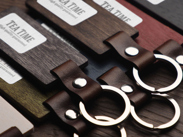 Logotrade advertising products photo of: Wooden keyring 1853121