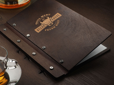 Logo trade promotional products image of: Menu cover 1860121