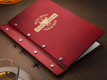 Logo trade advertising product photo of: Menu cover 1860121