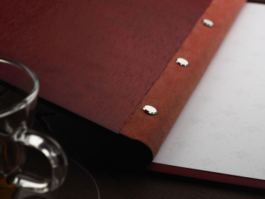 Logo trade corporate gifts image of: Menu cover 1860121