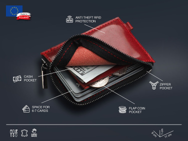 Logo trade promotional giveaway photo of: Wallet 1935141