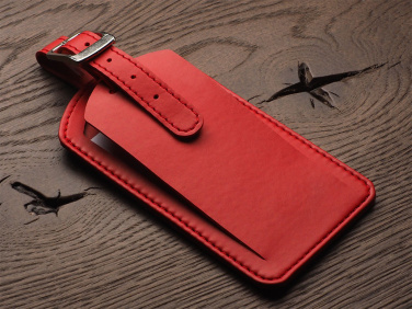 Logo trade promotional giveaways image of: Luggage tag 1155317