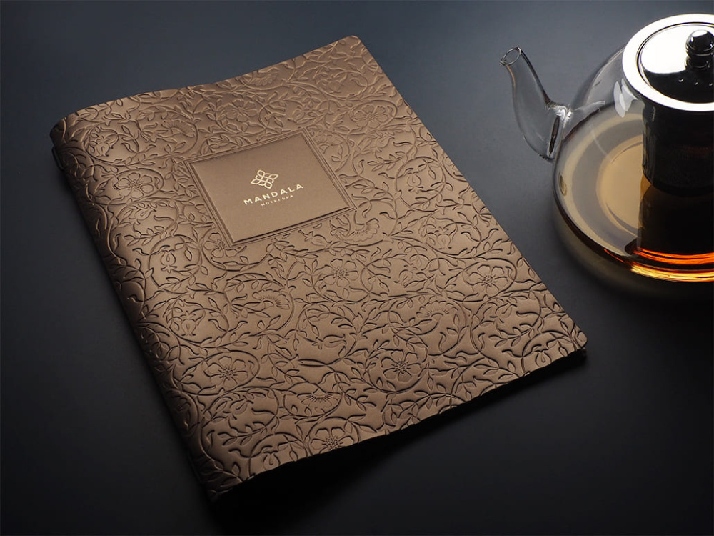 Logo trade business gift photo of: Menu cover Ambiente 1178336