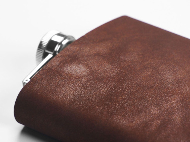 Logo trade business gifts image of: Hip flask 425325