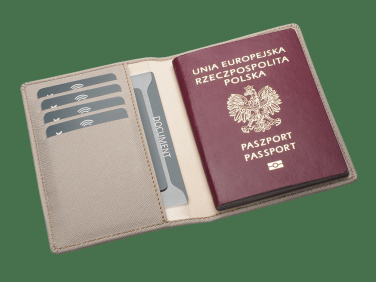 Logotrade corporate gift image of: RFID passport case 1301113