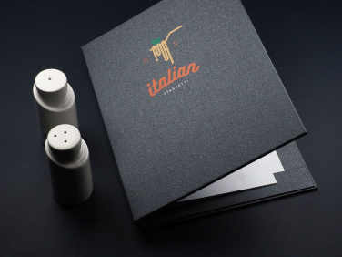 Logo trade promotional merchandise photo of: Menu cover 1952280