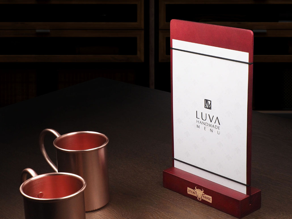 Logo trade promotional items image of: Promo menu 1867121