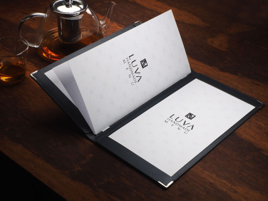 Logo trade promotional merchandise image of: Menu cover Fine Dining Pro 1633319
