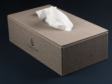 Logo trade business gift photo of: Tissue box 992321
