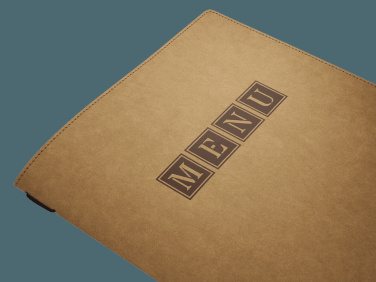 Logo trade promotional giveaways image of: Menu cover Ambiente 1178106