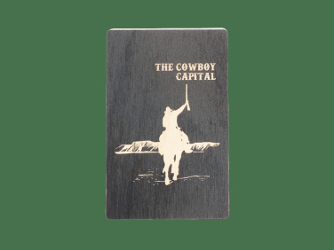 Logo trade business gift photo of: Wooden magnet 2034121