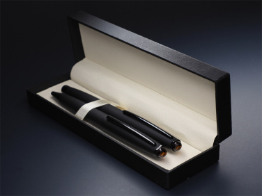 Logo trade business gift photo of: Amber Pen set  1235036