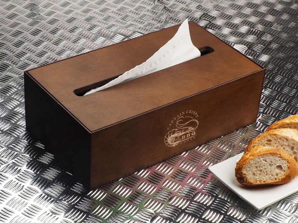 Logo trade promotional product photo of: Tissue box 1963121