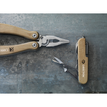 Logotrade business gift image of: Beechwood Pocket knife
