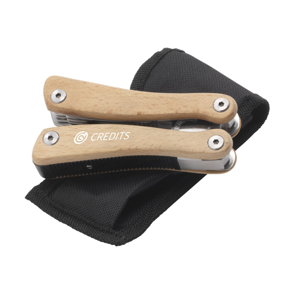 Logo trade advertising product photo of: Beechwood Multitool