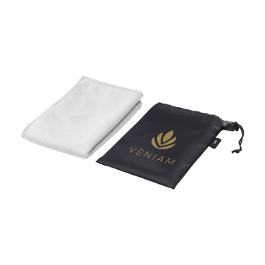 Logo trade corporate gifts picture of: CoolDown RPET sports cooling towel