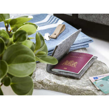Logotrade advertising products photo of: Identify GRS RPET Felt passport holder