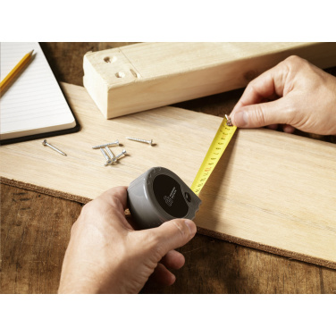 Logo trade advertising products picture of: Tyler RCS Recycled 5 meter tape measure
