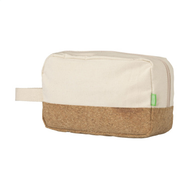 Logo trade promotional merchandise image of: CosCork Eco toiletry bag
