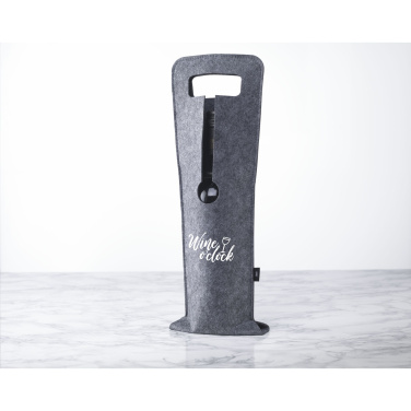 Logo trade promotional merchandise image of: Wine Bag-to-Give GRS RPET