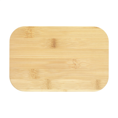 Logo trade corporate gifts image of: Midori Bamboo Lunchbox