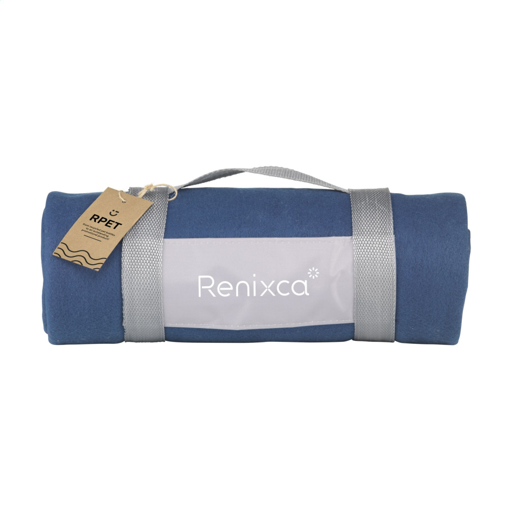 Logotrade promotional giveaways photo of: SuperSoft RPET (180 g/m²) fleece blanket