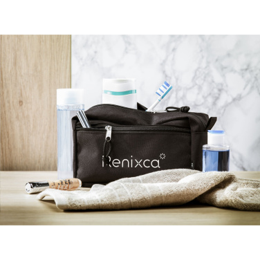 Logo trade advertising products image of: Stacey GRS RPET toiletry bag