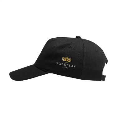 Logo trade business gifts image of: Hamar Cap Recycled Cotton cap