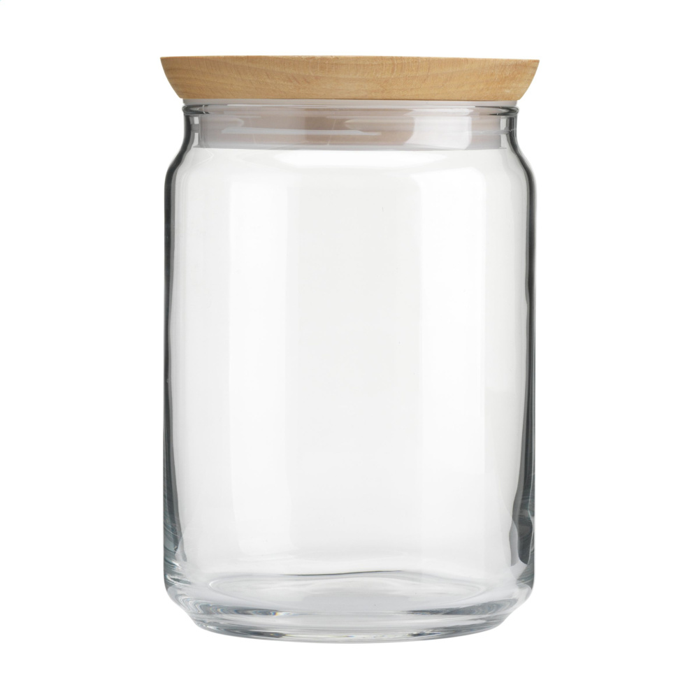 Logotrade promotional giveaways photo of: Wood Jar Storage