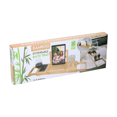 Logo trade promotional giveaways picture of: Bamboo Bath Board