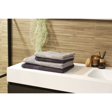 Logo trade promotional gift photo of: Wooosh Bath Towel GRS Recycle Cotton Mix 140 x 70 cm