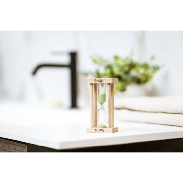 Logo trade promotional item photo of: EcoShower hourglass