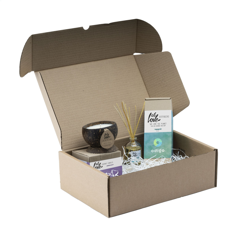 Logotrade promotional gift image of: We Love The Planet Giftset Scent