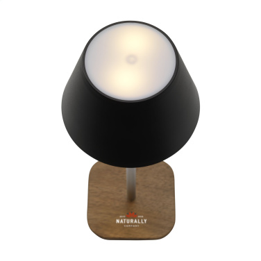 Logo trade corporate gifts image of: Wooosh RCS Luzia Table Light