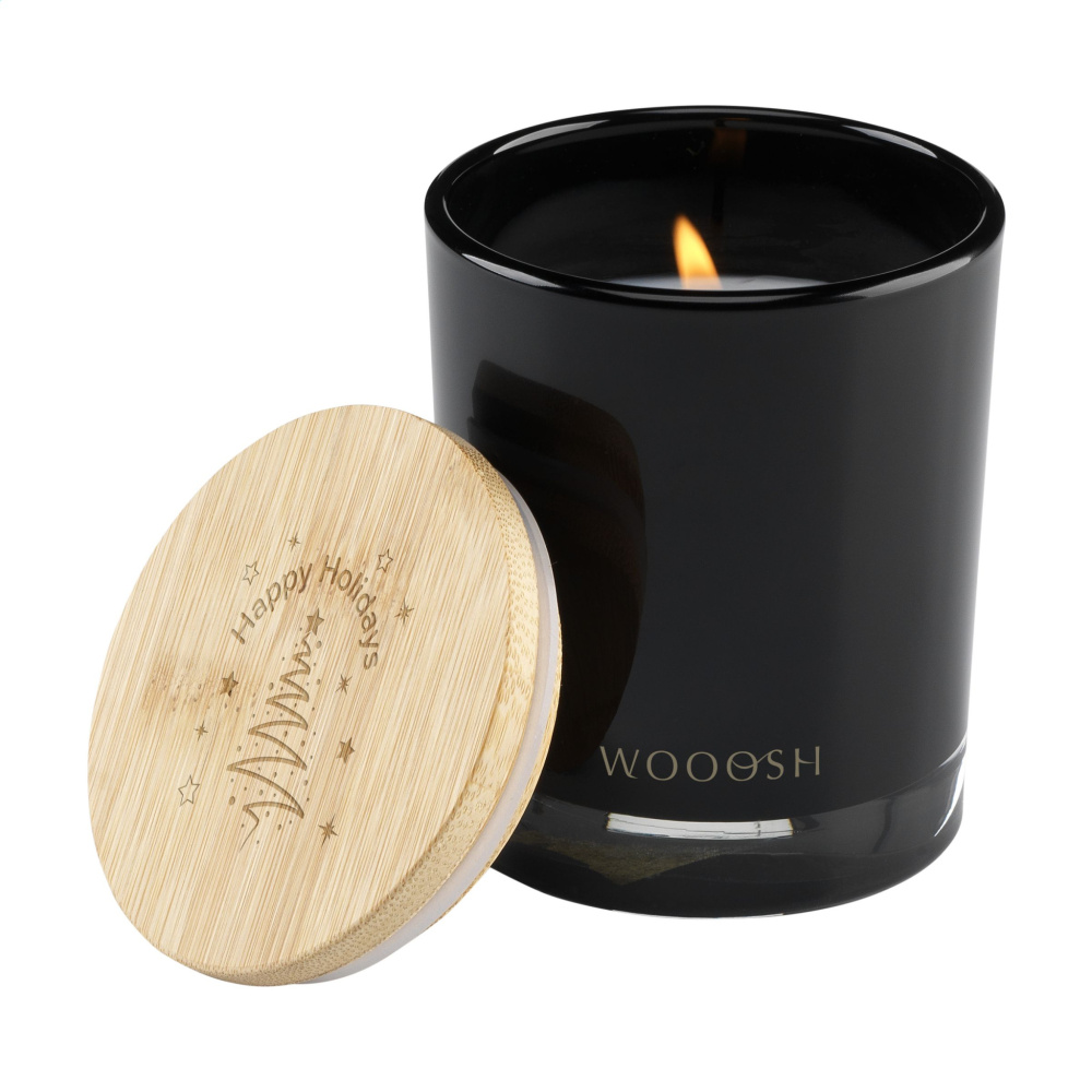 Logo trade promotional gifts picture of: Wooosh Scented Candle Sweet Vanilla X-Mas