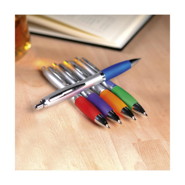 Logo trade corporate gift photo of: Athos Silver pen