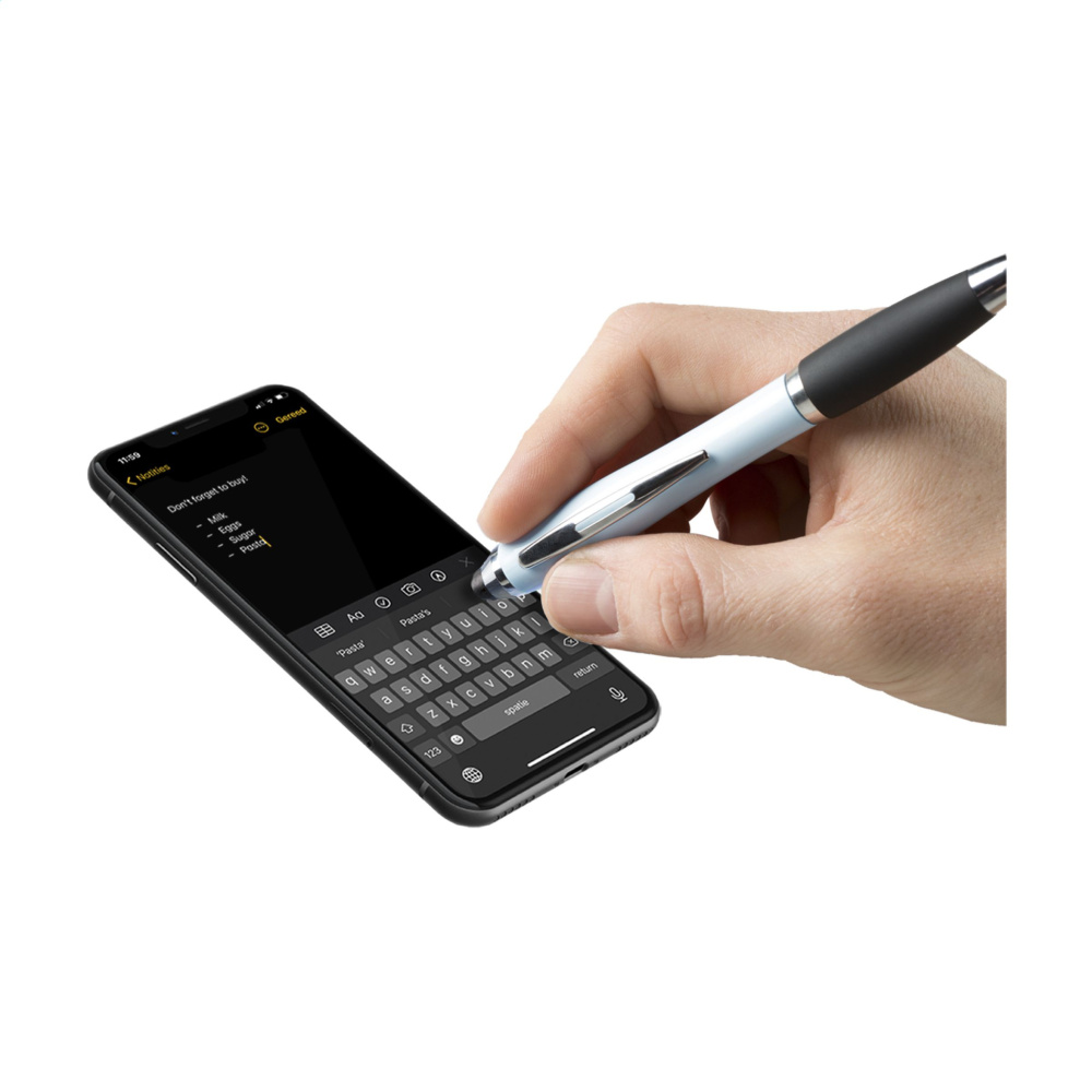 Logo trade promotional items picture of: Athos Colour Touch stylus pen