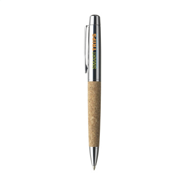 Logo trade promotional merchandise image of: Cork Pen Set