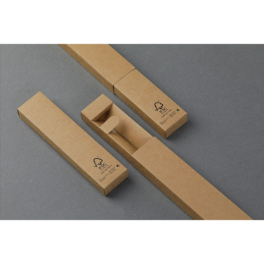 Logotrade promotional giveaway picture of: Gift Box Kraft Paper gift packaging