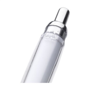 Logo trade corporate gift photo of: Athos Solid GRS Recycled ABS pen