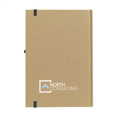 Logo trade promotional giveaways image of: Pocket ECO Paper A5 notebook