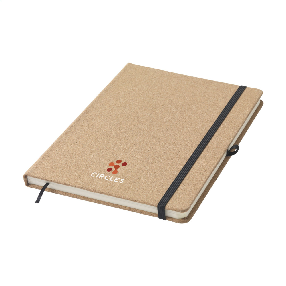 Logo trade advertising product photo of: CorkNote A5 Paper notebook