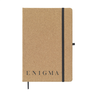 Logo trade promotional items picture of: CorkNote A5 Paper notebook