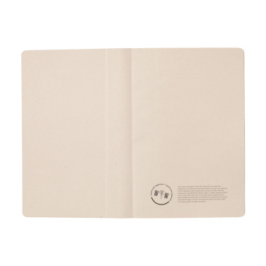 Logotrade promotional merchandise picture of: Sugarcane Paper Notebook A5