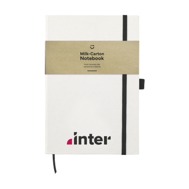Logo trade corporate gift photo of: Milk-Carton Paper Notebook A5