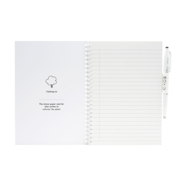 Logotrade advertising products photo of: MOYU Erasable Stone Paper Notebook SoftCover 18 pages